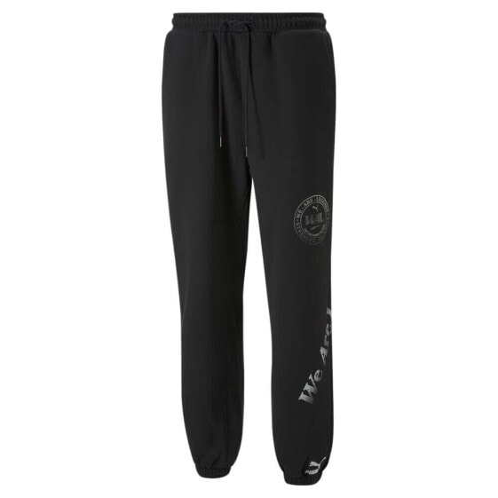 Puma We Are Legends Wrk.Wr Sweatpants Mens Black Casual Athletic Bottoms 5373210