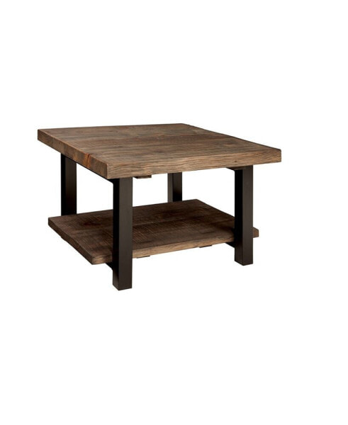 Журнальный столик Alaterre Furniture Pomona 27" из металла и переработанного дерева