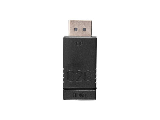 C2G 4K DisplayPort to HDMI Adapter Converter - 30Hz - 1 x DisplayPort Male Digit