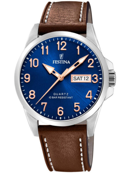 Festina F20358/B Classic Mens Watch 41mm 10ATM