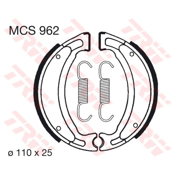 TRW Adly (Herkules) Panther 50 10 Rear Brake Shoe