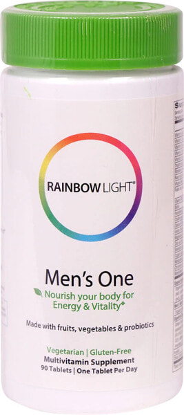 Rainbow Light Men's One Vitamin Мультивитамины для мужчин 90 таблеток