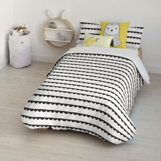 Пододеяльник Kids&Cotton Guildo Чёрный 175 темы 180 x 220 cm