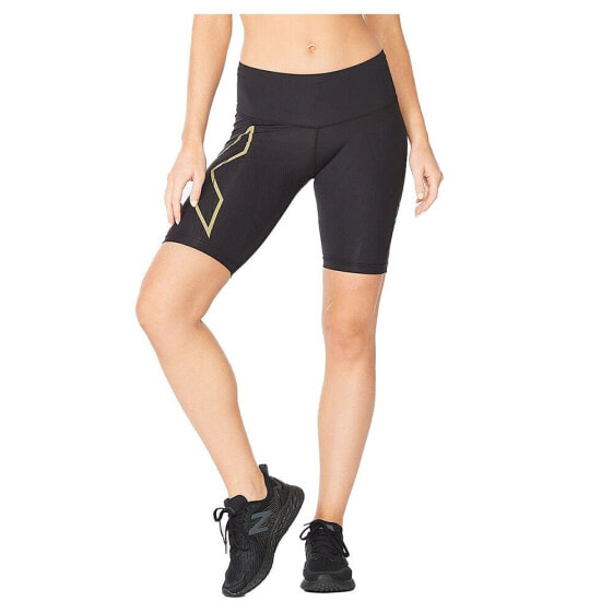 2XU Light Speed Mid Rise Compression Short Tights