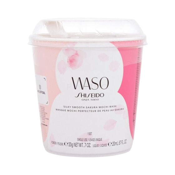 Shiseido Waso Silky Smooth Sakura Mochi Mask 20 g gesichtsserum für Frauen