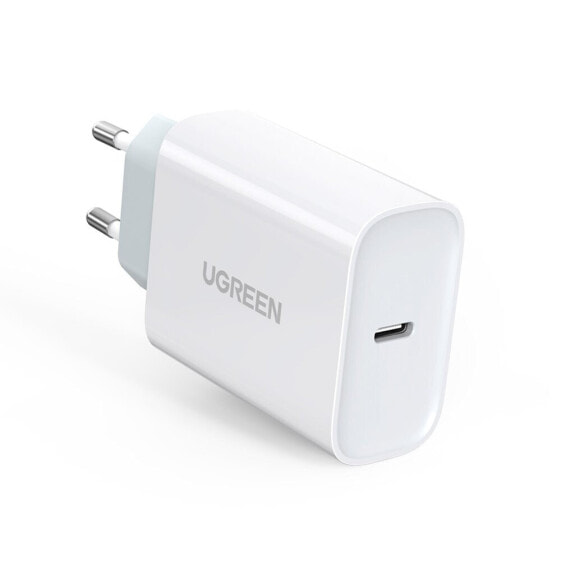 Зарядное устройство Power Delivery 30 Вт Quick Charge 4.0 UGreen A8EU - белое