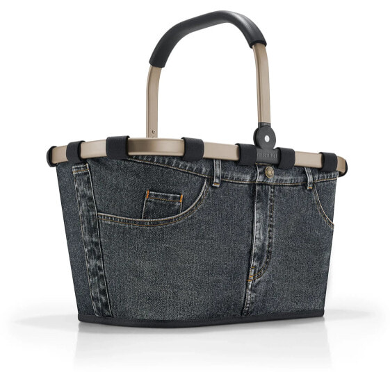 Einkaufskorb carrybag Jeans Dark Grey