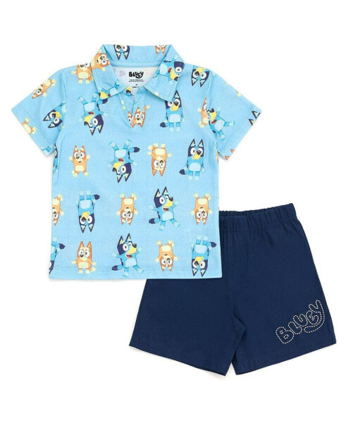 Bingo Boys Polo Shirt and Shorts Toddler|Child