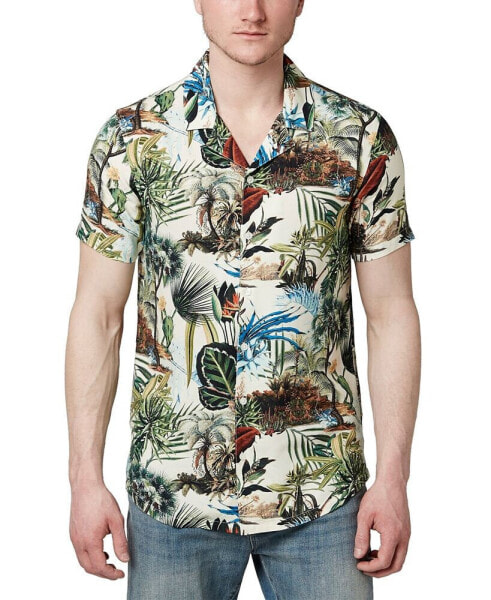 Buffalo Men's Saflora Shirt in Retro Floral