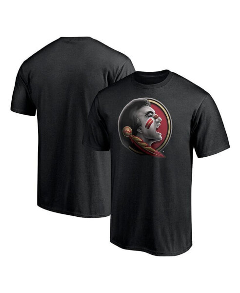 Men's Black Florida State Seminoles Team Midnight Mascot T-shirt