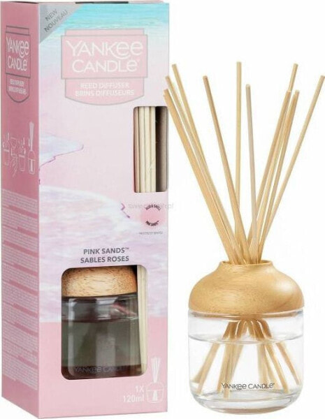 Yankee Candle YANKEE CANDLE_Reed Diffuser pałeczki zapachowe Pink Sands 120ml