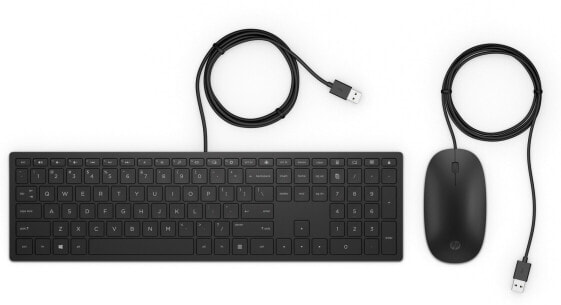 HP Pavilion 400 - Tastatur-und-Maus-Set - USB - Keyboard - Optical