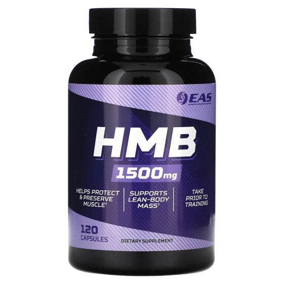EAS, HMB, 750 мг, 120 капсул