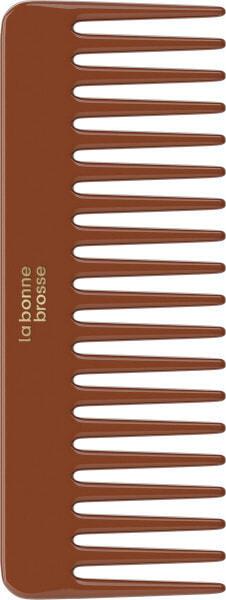 The Detangling Comb Terracotta brown