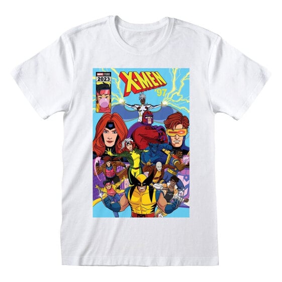 HEROES Marvel Comics X-Men Comic Cover short sleeve T-shirt