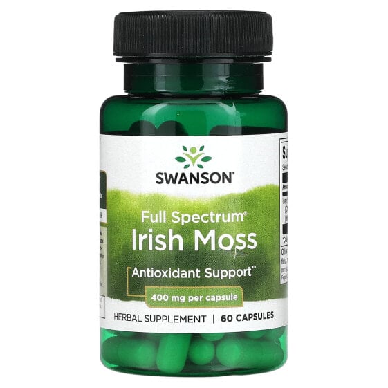 Full Spectrum Irish Moss, 400 mg, 60 Capsules