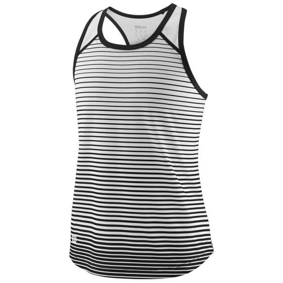 WILSON Team Striped sleeveless T-shirt