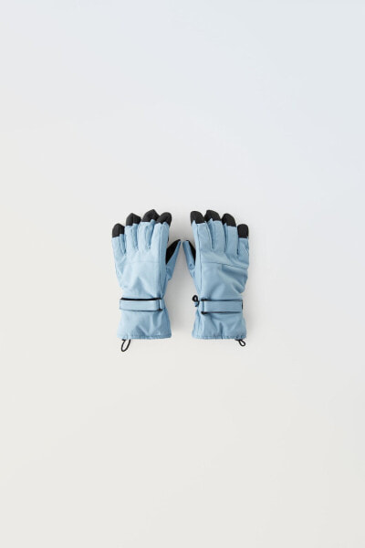 Ski collection water-repellent gloves