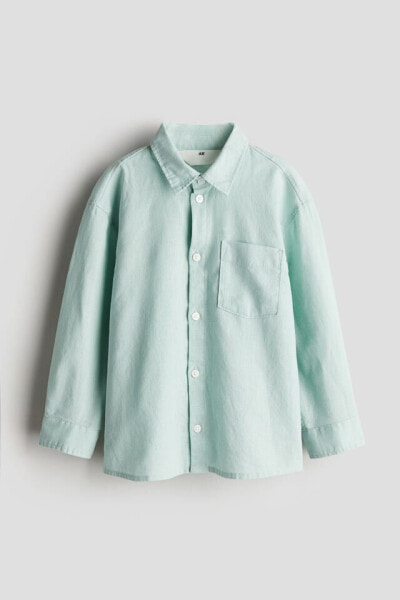 Linen-blend Shirt