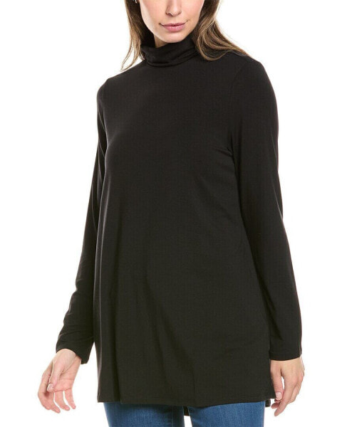 Eileen Fisher Scrunch Neck Tunic Women's