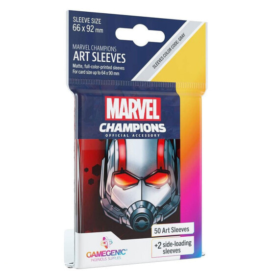 GAMEGENIC Card Sleeves Marvel Champions Ant-Man 66x92 mm