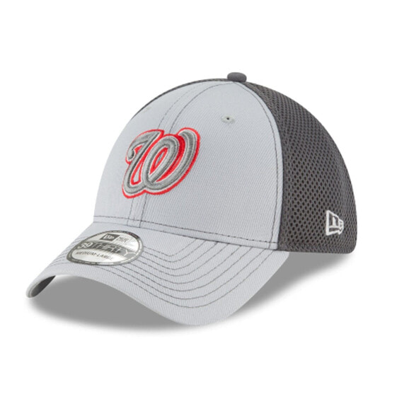 [11594960] Mens New Era MLB 39Thirty Neo Flex Fit Cap - Washington Nationals