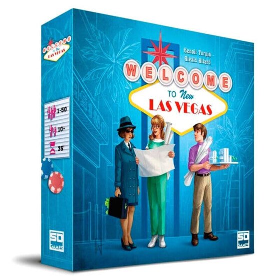 Настольная игра для компании SD GAMES Welcome To New Las Vegas - Новый Лас-Вегас