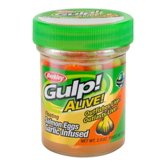 BERKLEY Gulp Alive Floating Salmon Eggs 59g Plastic Worms