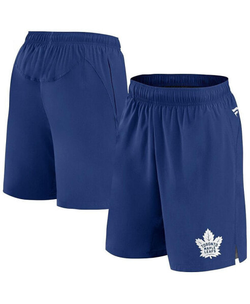 Шорты мужские Fanatics Toronto Maple Leafs синие Authentic Pro Tech