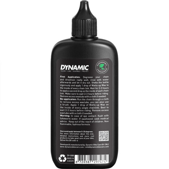 DYNAMIC BIKE CARE Watts-Up Chain Wax 100ml