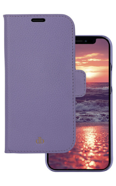 dbramante1928 New York - iPhone 13 Pro - Db Purple - Wallet case - Apple - iPhone 13 Pro - 15.5 cm (6.1") - Purple