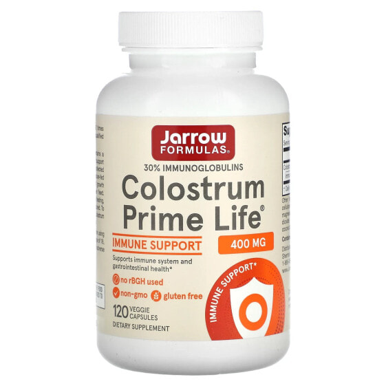 Colostrum Prime Life, 400 mg, 120 Veggie Capsules