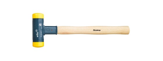 Wiha No-recoil soft-head hammer with hickory wooden handle. - Multicolor - 580 g