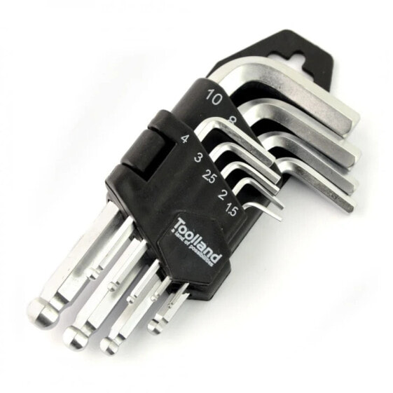 Шестигранные ключи OEM набор 1.5-10 мм - 9 шт