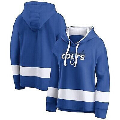 NFL Indianapolis Colts Women's Halftime Adjustment Long Sleeve Fleece Hooded
