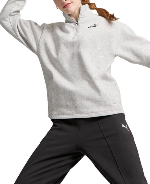 Women's Essential+ Half-Zip Logo Pullover