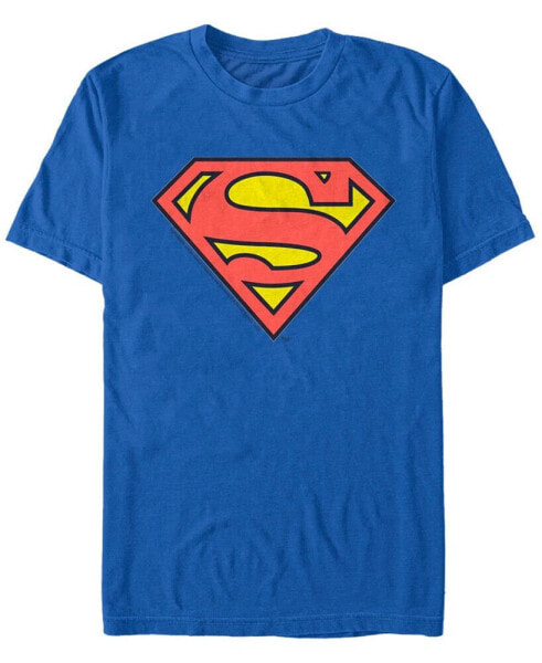 DC Men's Classic Superman Logo Short Sleeve T-Shirt