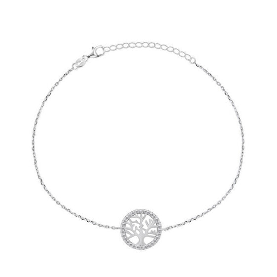 Popular silver bracelet Tree of Life BRC136W