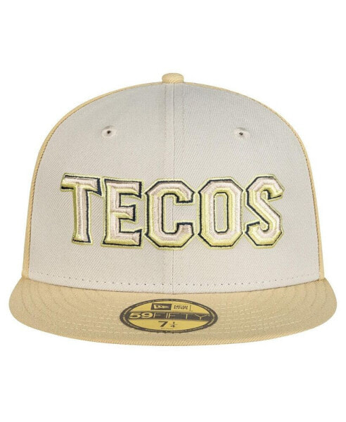 Men's Khaki/Tan Tecolotes Laredos Mexico League On Field 59FIFTY Fitted Hat