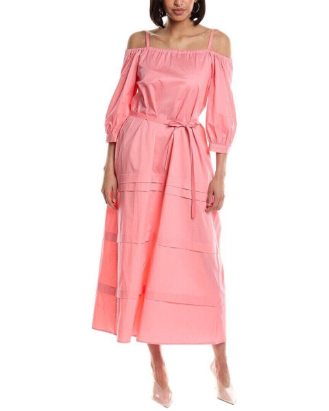 Peserico Midi Dress Women's Pink 38