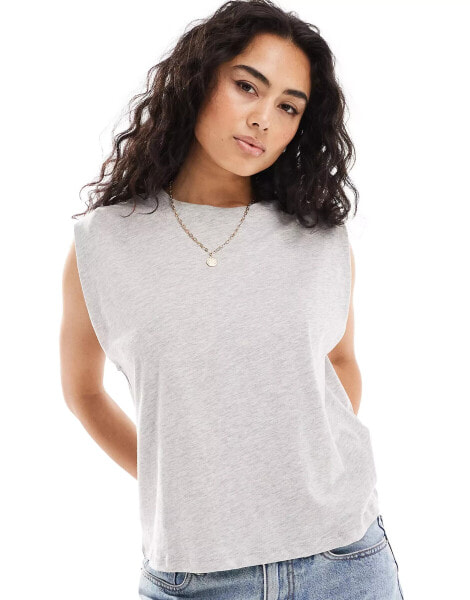 Vero Moda vest top in grey