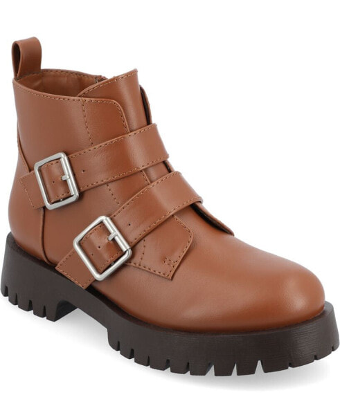 Women's Maebry Lug Sole Buckle Booties