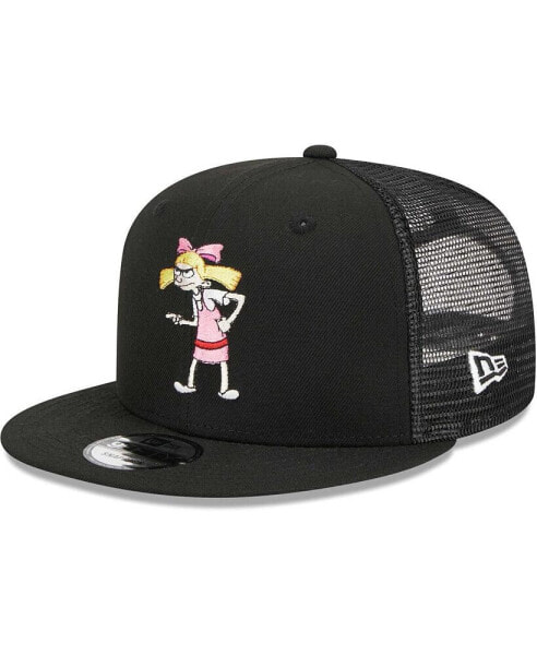 Men's Black Hey Arnold! Helga Trucker 9FIFTY Snapback Hat