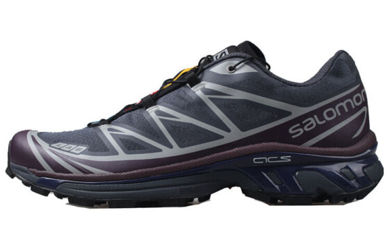 SALOMON萨洛蒙 XT-6 复古 机能 潮流 低帮 跑步鞋 男女同款 乌木色 / Кроссовки Salomon XT-6 473818
