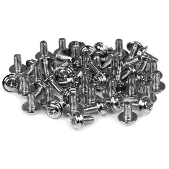 StarTech.com PC Mounting Computer Screws M3 x 1/4in Long Standoff - 50 Pack - 32 g - 6.3 mm - 90 mm - 125 mm - 12 mm - 34 g