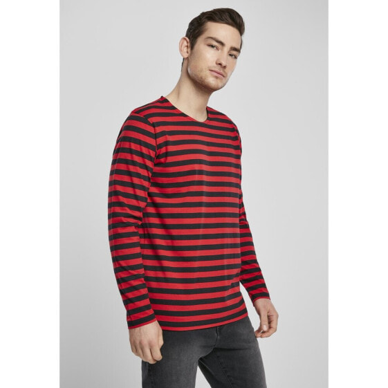 URBAN CLASSICS Long Sleeve T-Shirt Regular Stripe