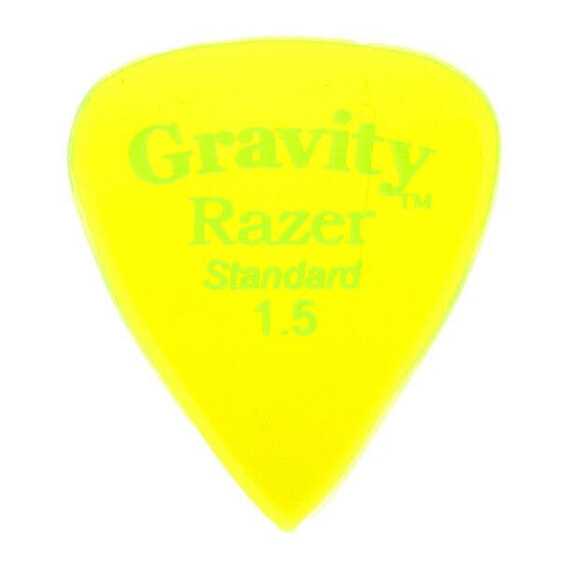 Аксессуар для гитар Палочка Gravity Guitar Picks Razer Standard 1,5 мм.