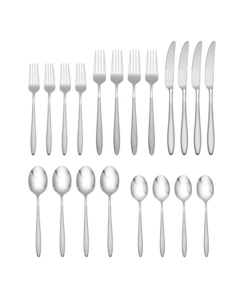 Bolla 20 Piece Everyday Flatware Set, Service For 4