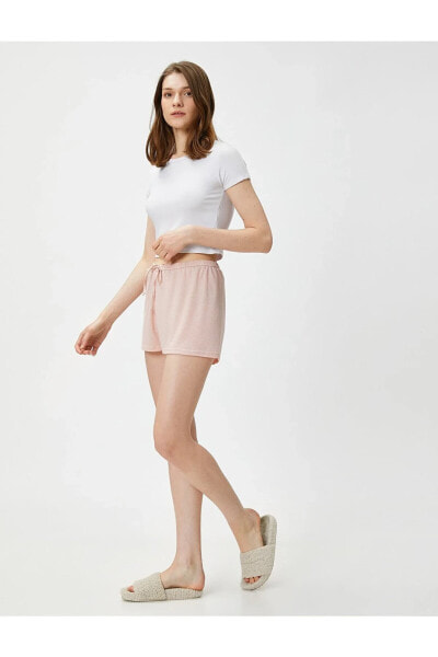 Пижама Koton Viscose Blend Elastic Waist Shorts