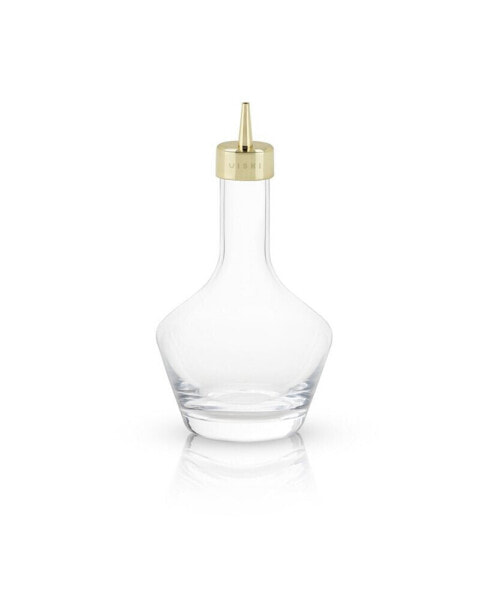Bitters Bottle with Gold Dasher Top